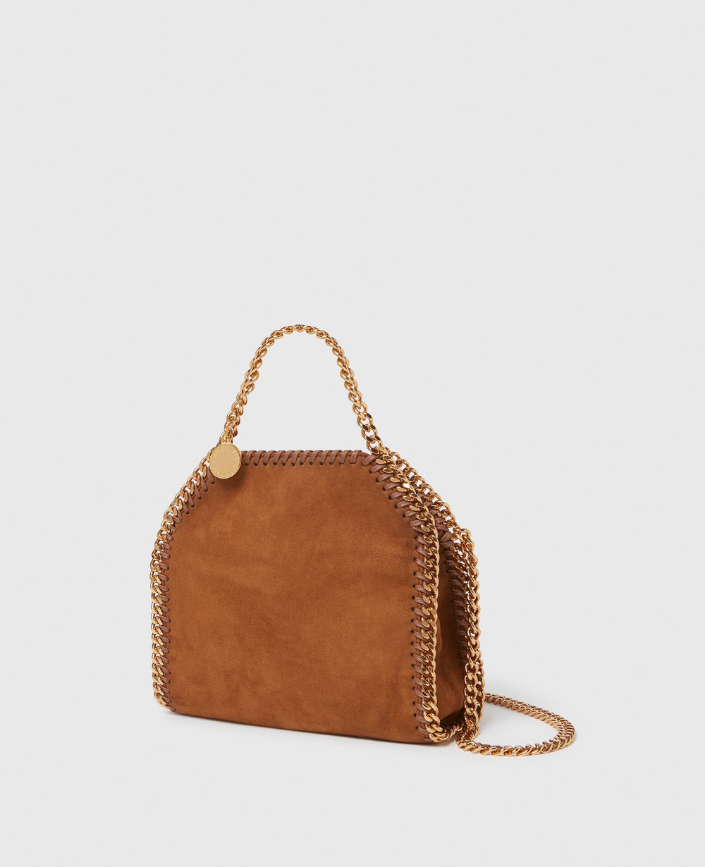 Falabella Suede Tiny Tote Bag