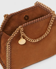 Falabella Suede Tiny Tote Bag