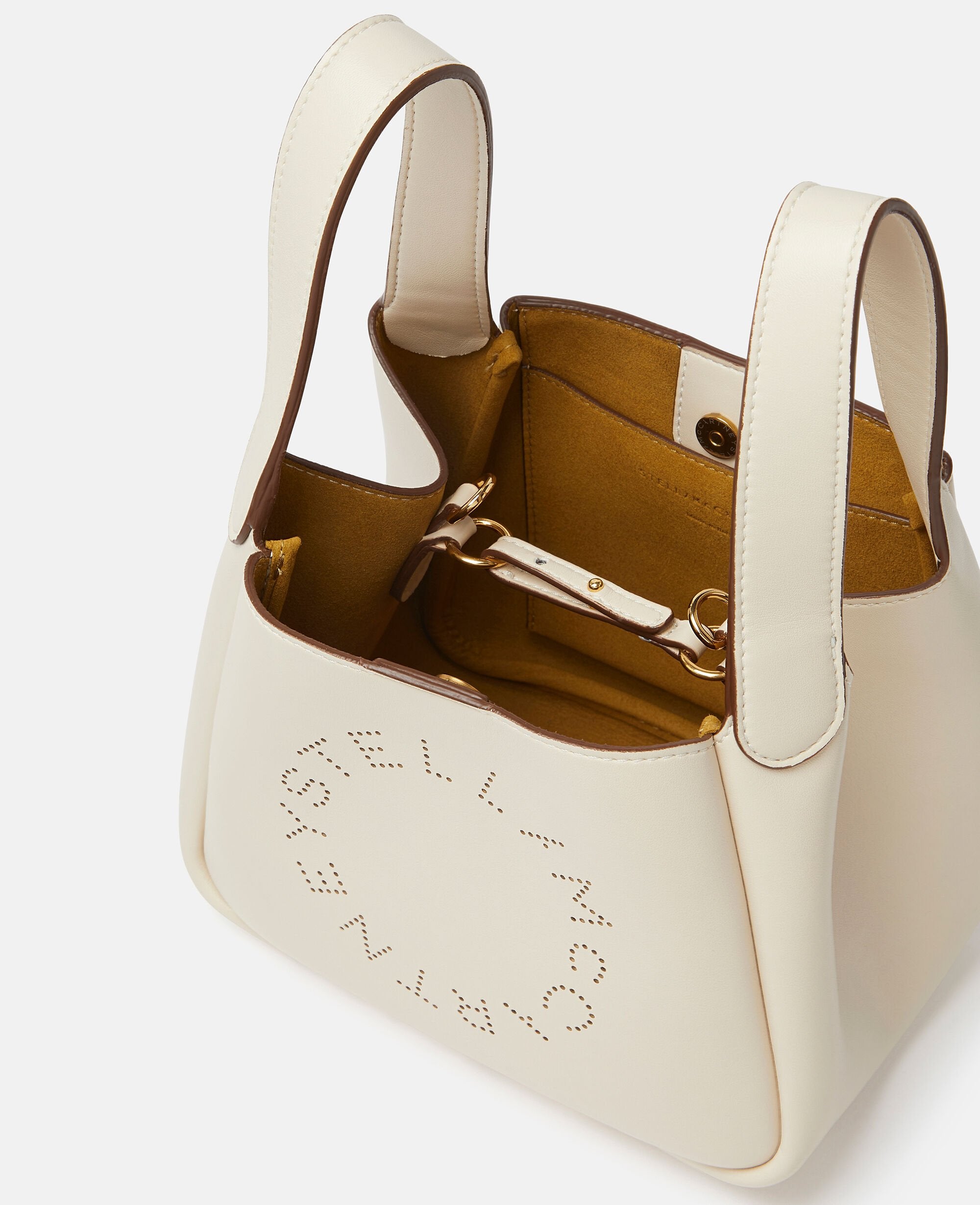 Logo Double Top Handle Crossbody Bag