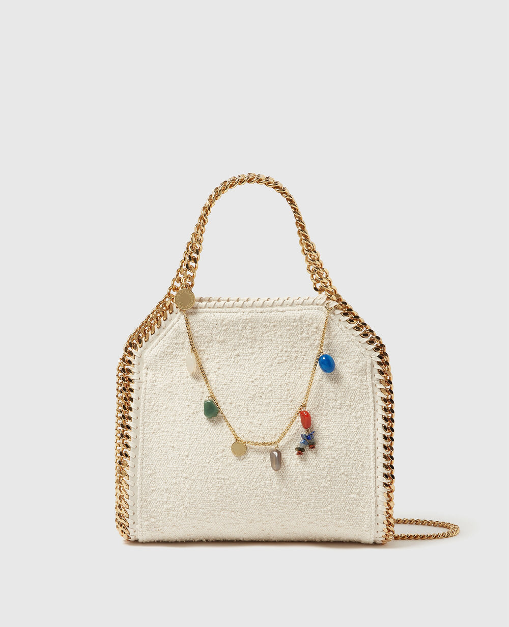 Falabella Charm-Embellished Mini Tote Bag
