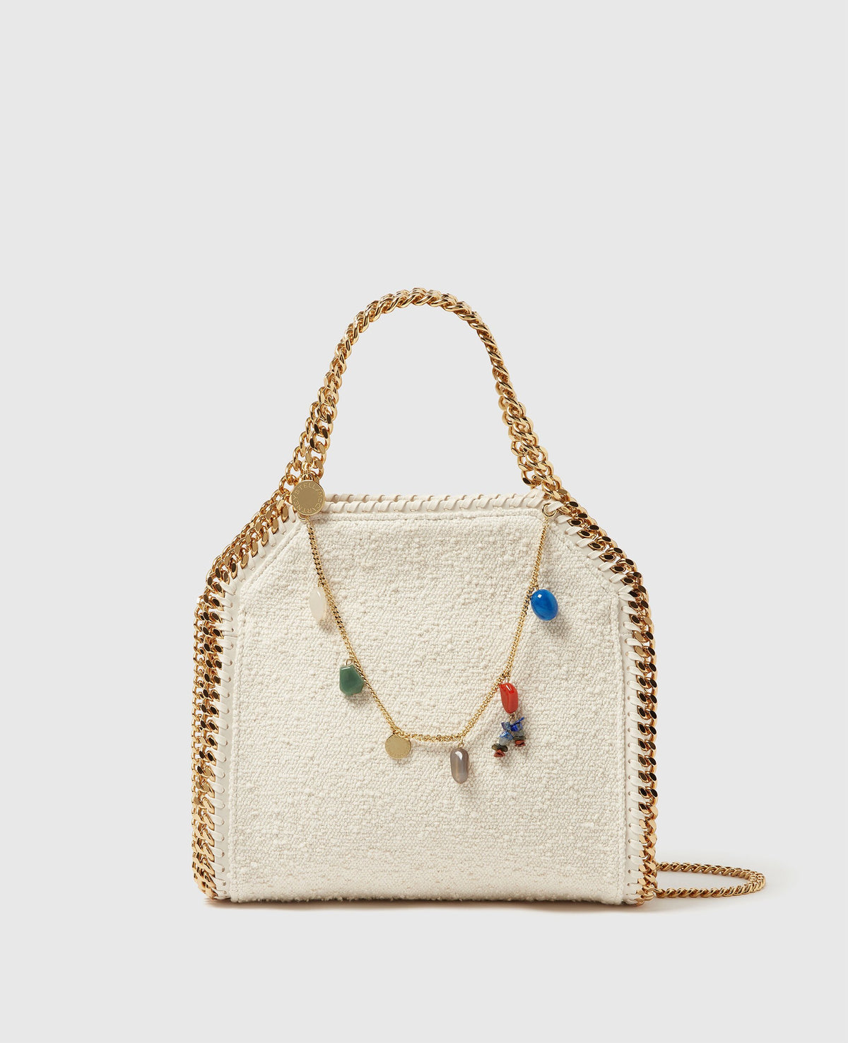 Falabella Charm-Embellished Mini Tote Bag