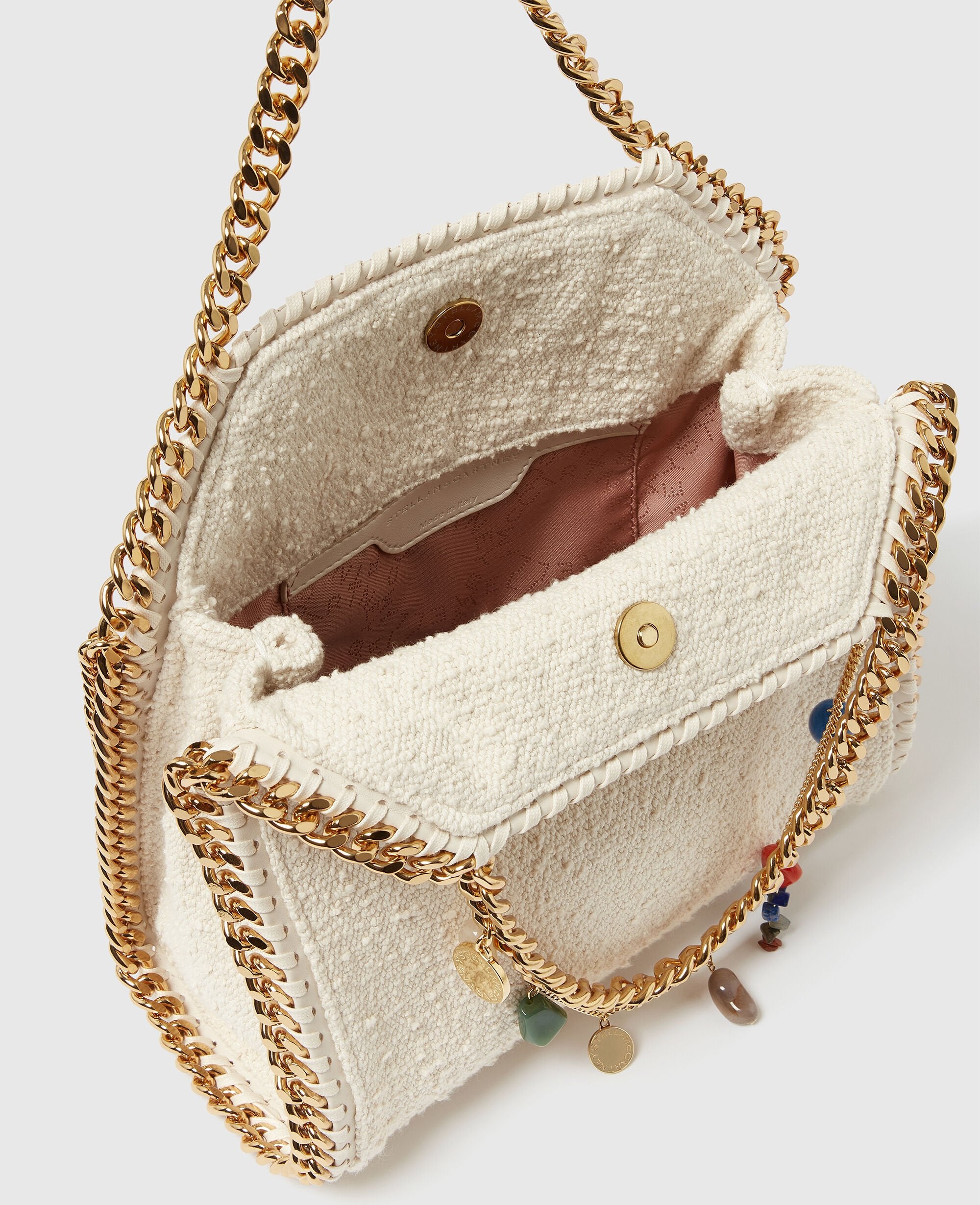 Falabella Charm-Embellished Mini Tote Bag
