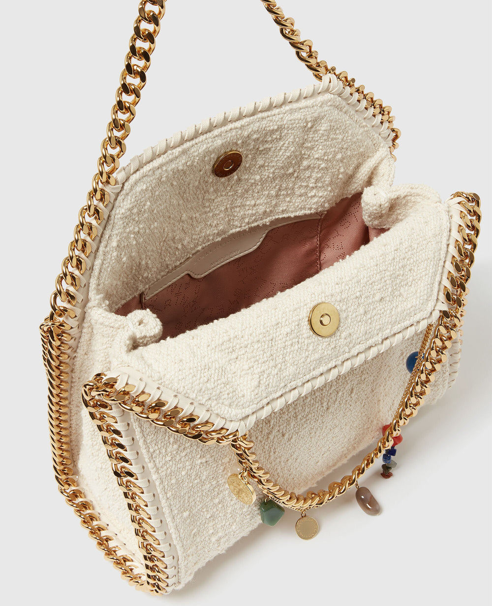 Falabella Charm-Embellished Mini Tote Bag