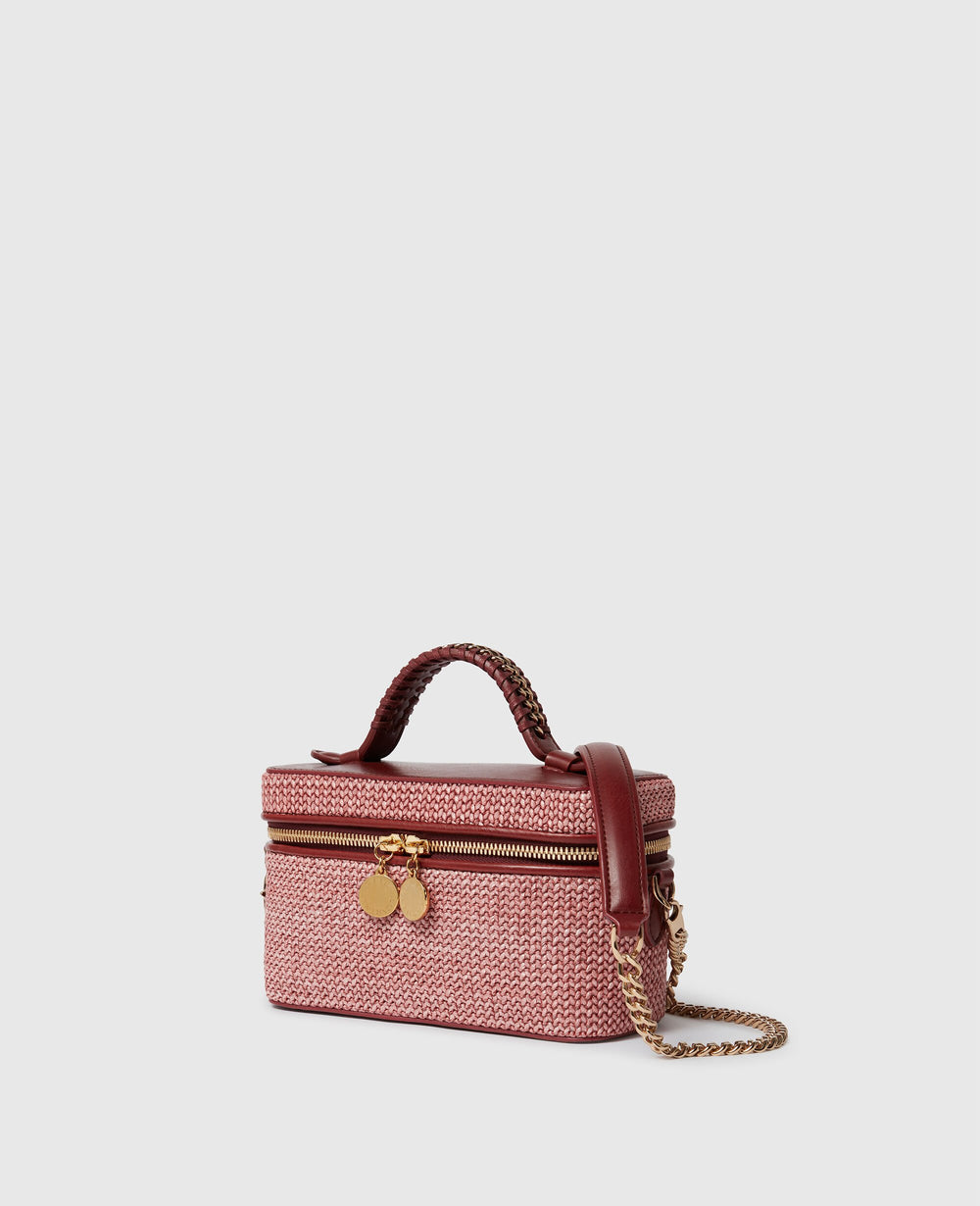 Falabella Raffia Vanity Case