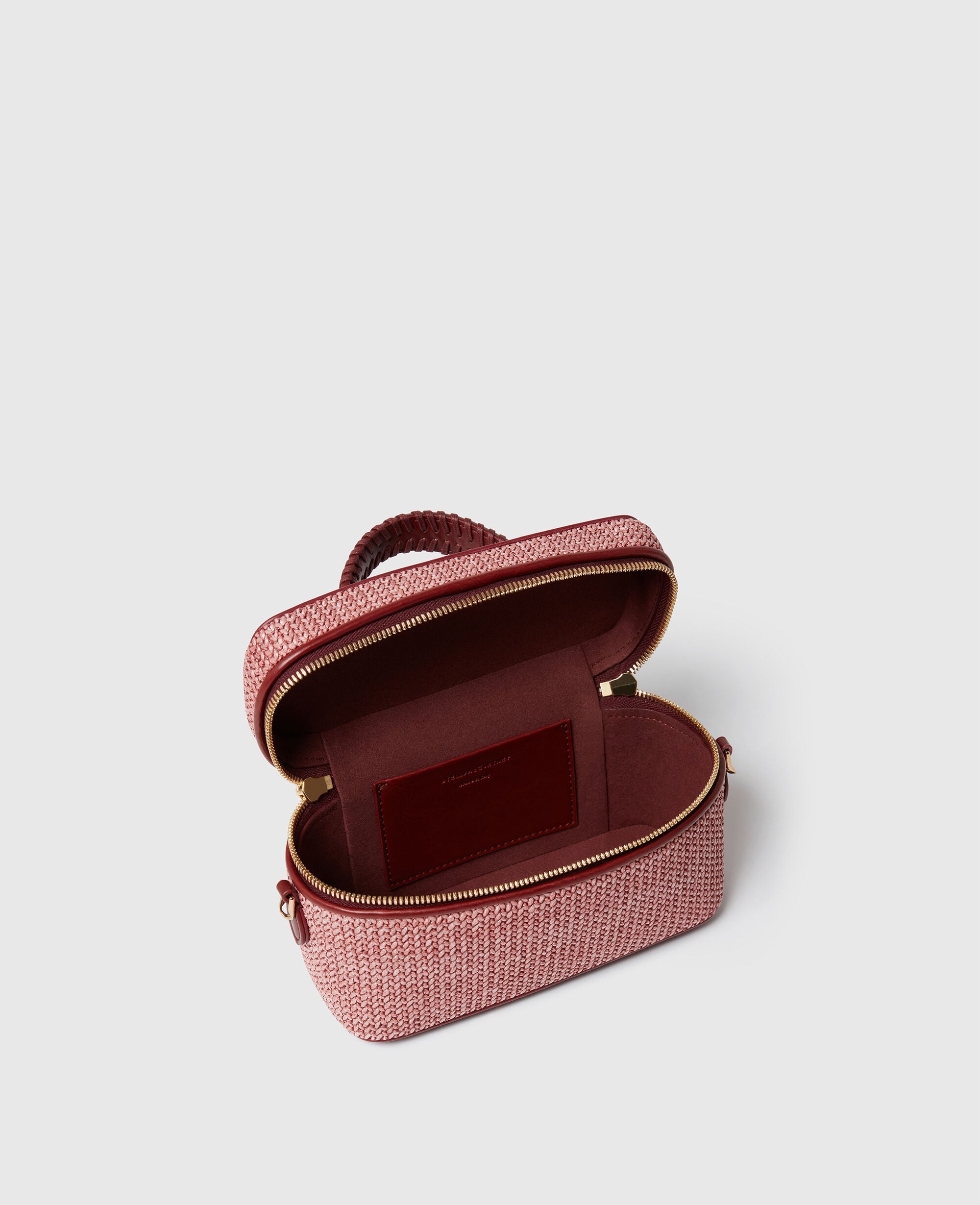 Falabella Raffia Vanity Case