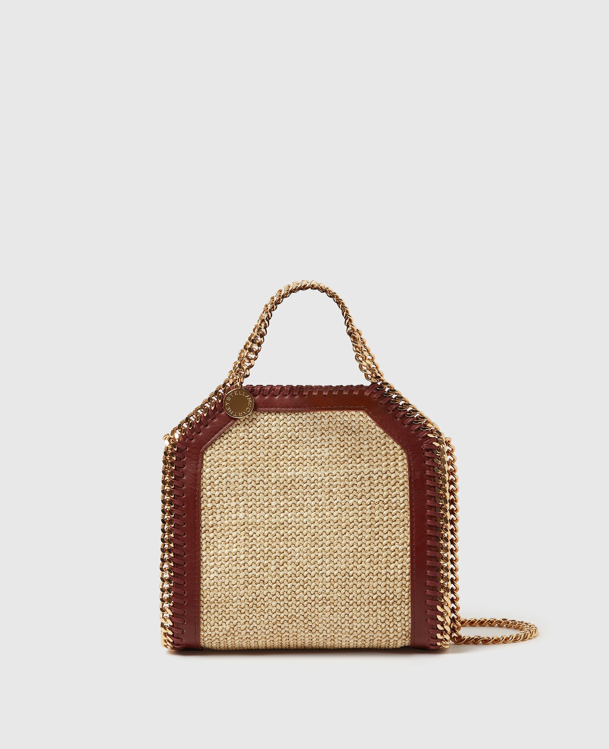 Falabella Raffia Mini Tote Bag