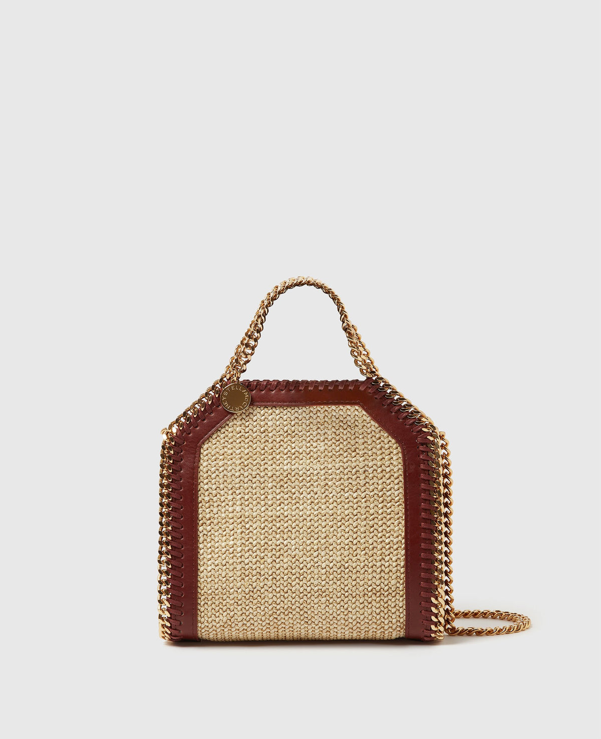 Falabella Raffia Mini Tote Bag