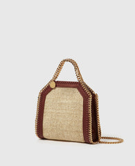 Falabella Raffia Mini Tote Bag