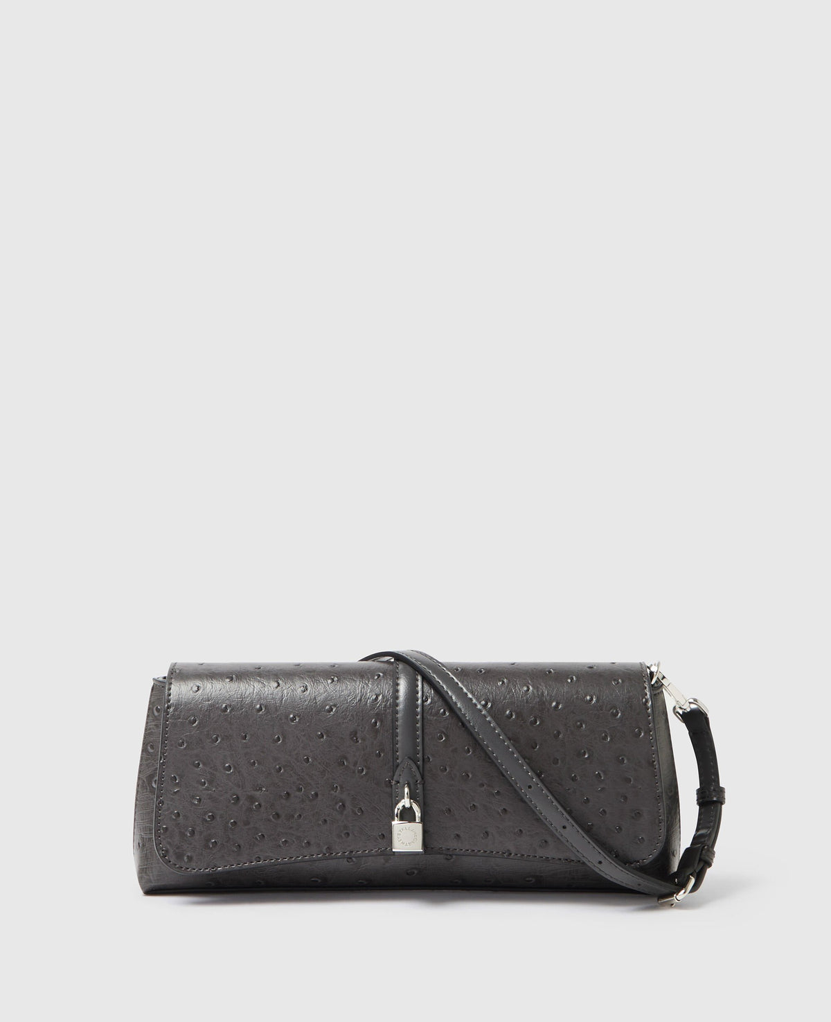 Ryder Ostrich Pochette Shoulder Bag