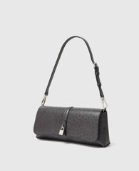 Ryder Ostrich Pochette Shoulder Bag