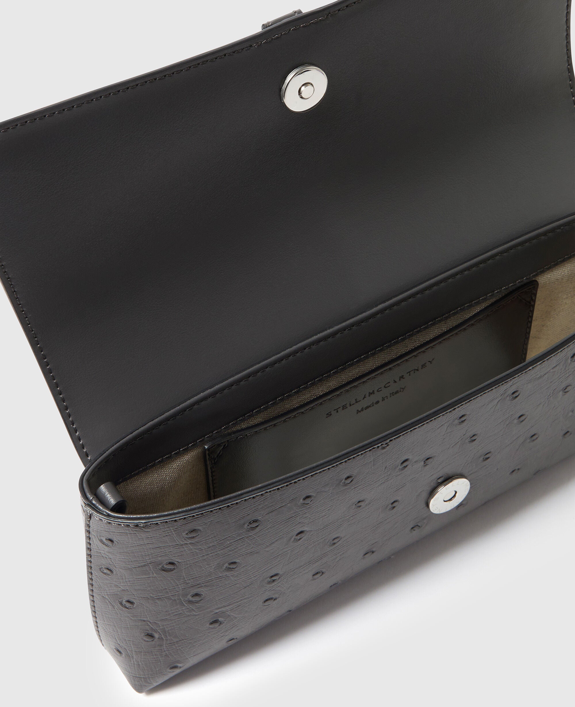 Ryder Ostrich Pochette Shoulder Bag