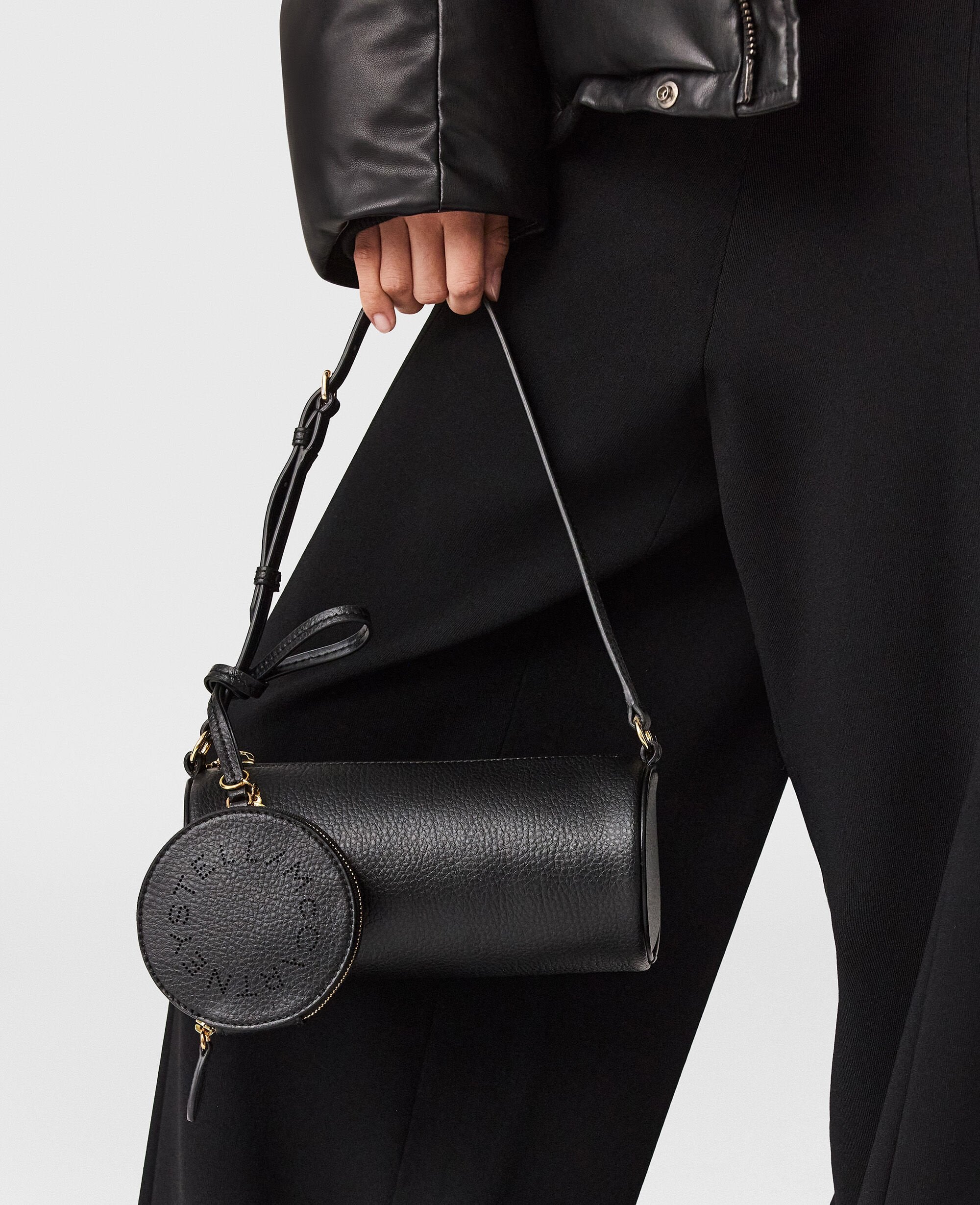Logo Bowling Shoulder Bag