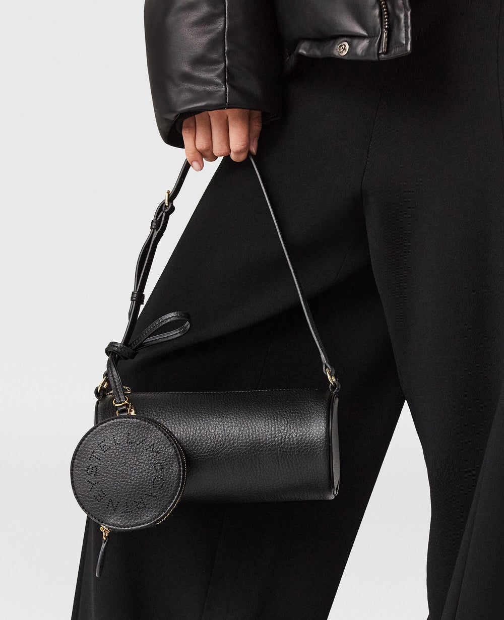 Logo Bowling Shoulder Bag