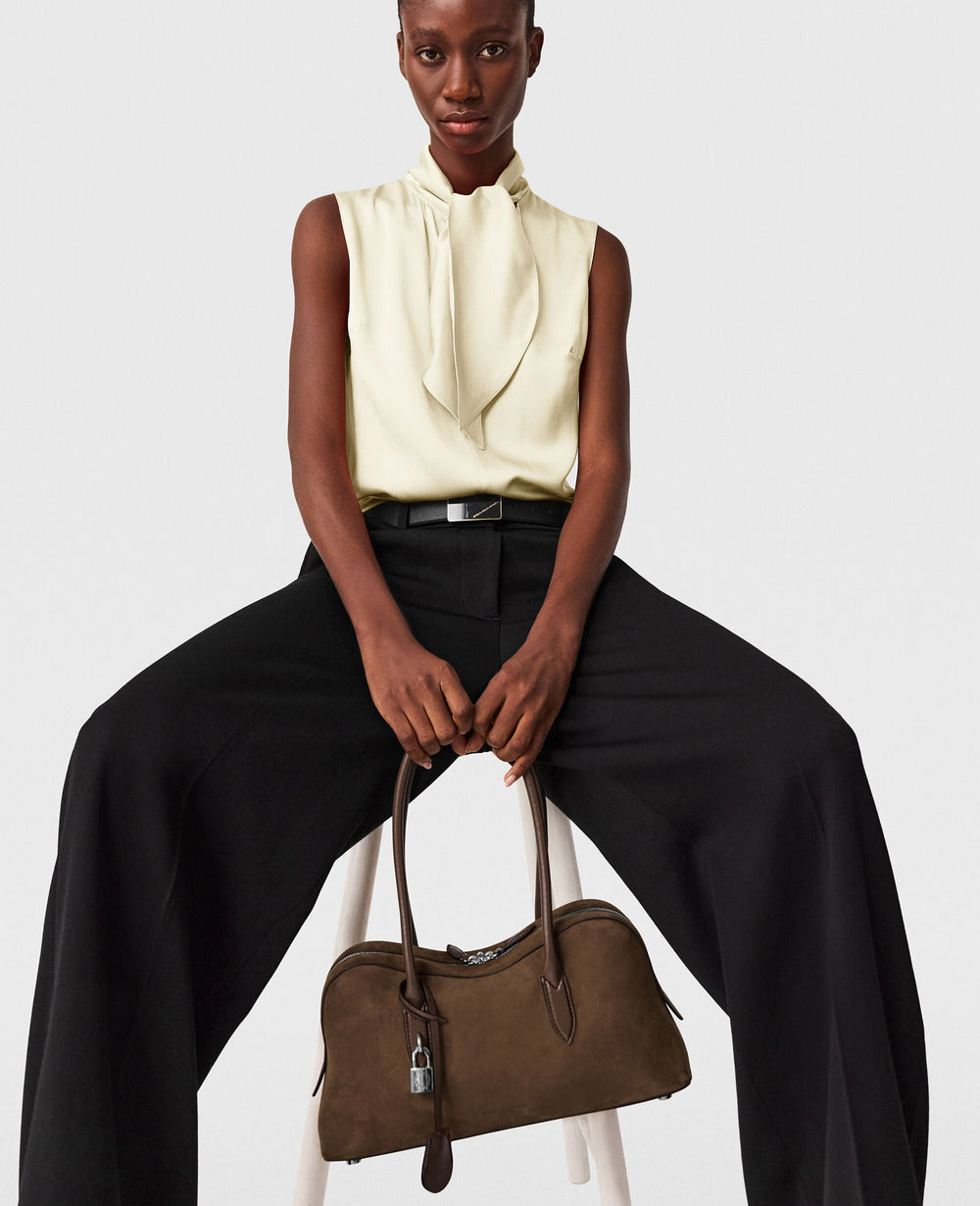 Ryder Suede Shoulder Bag