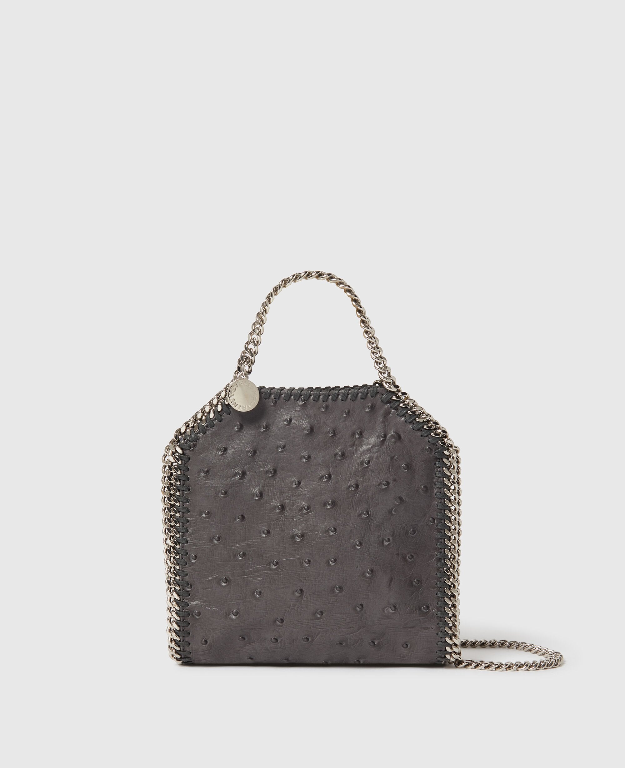 Falabella Ostrich Tiny Tote Bag