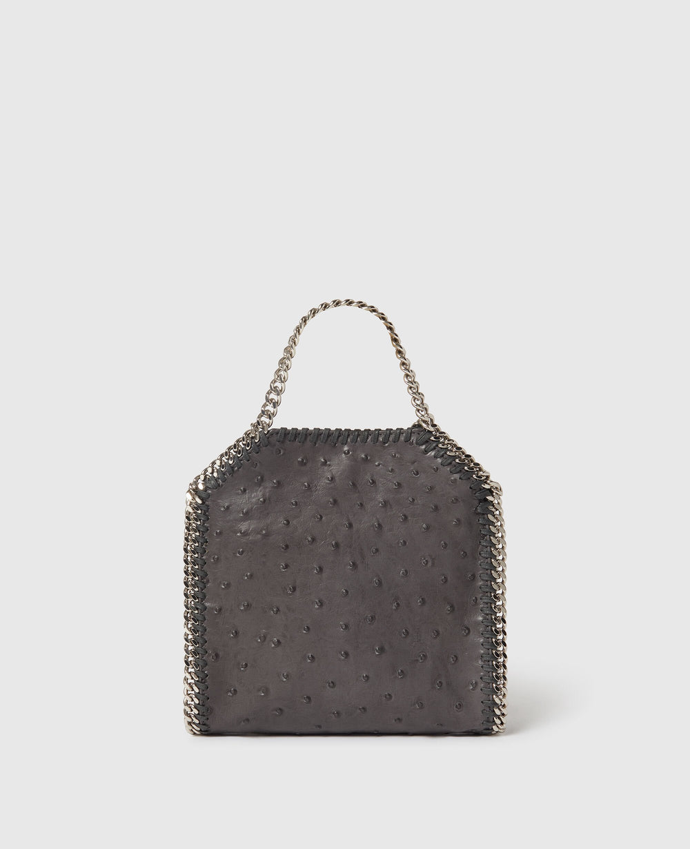 Falabella Ostrich Tiny Tote Bag