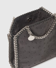 Falabella Ostrich Tiny Tote Bag