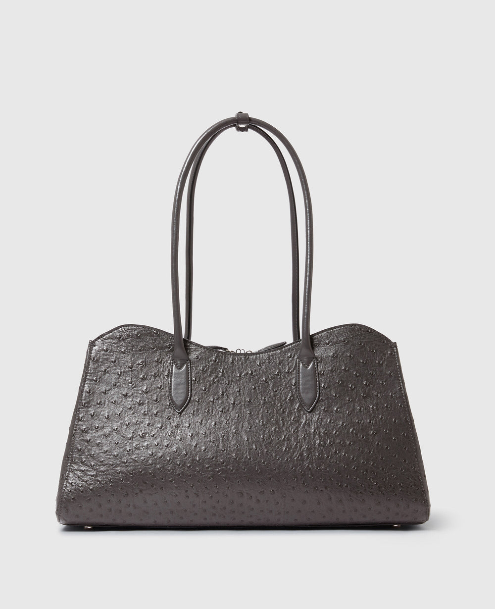 Ryder Ostrich Laptop Tote