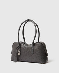 Ryder Ostrich Shoulder Bag
