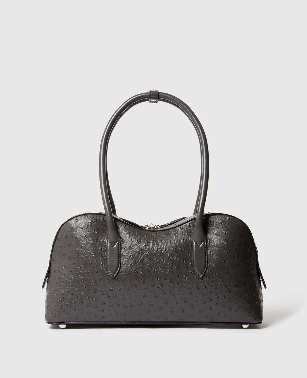 Ryder Ostrich Shoulder Bag