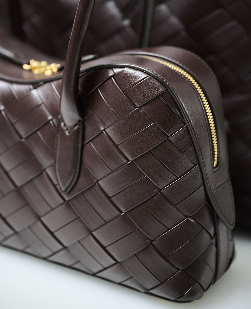 Stella Ryder Woven Shoulder Bag