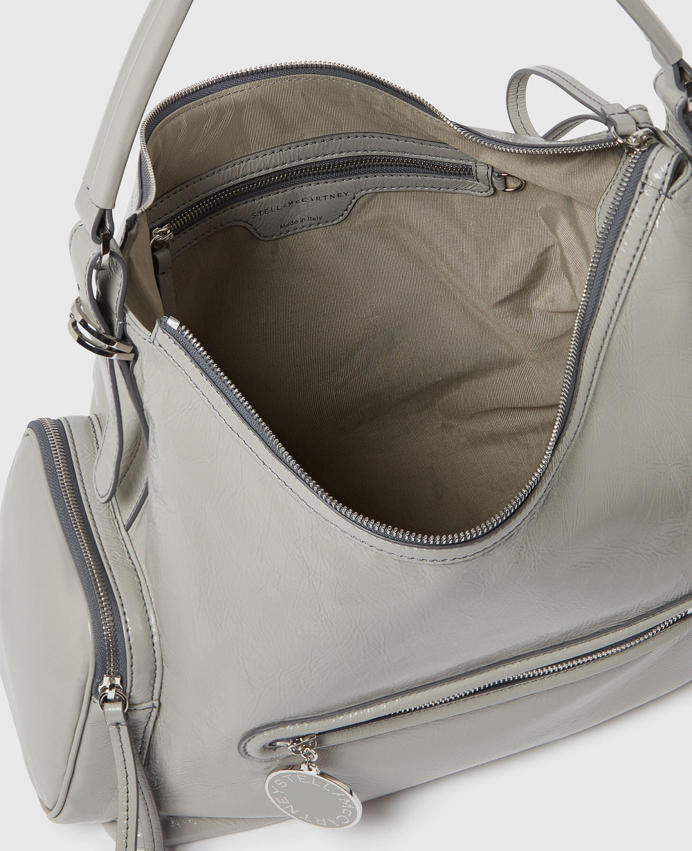Dartmoor Cracked Patent Shoulder Bag