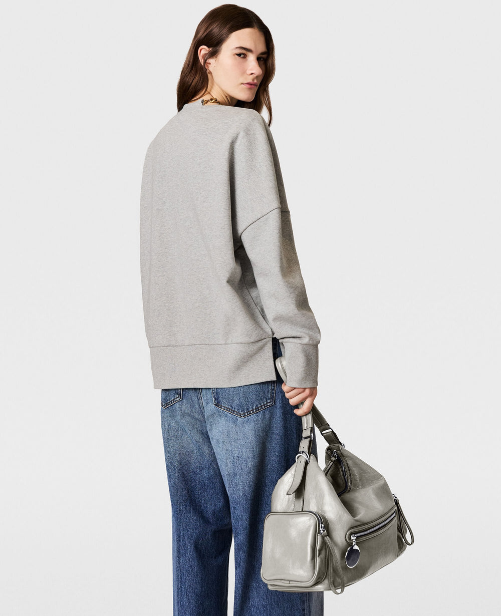 Dartmoor Cracked Patent Shoulder Bag