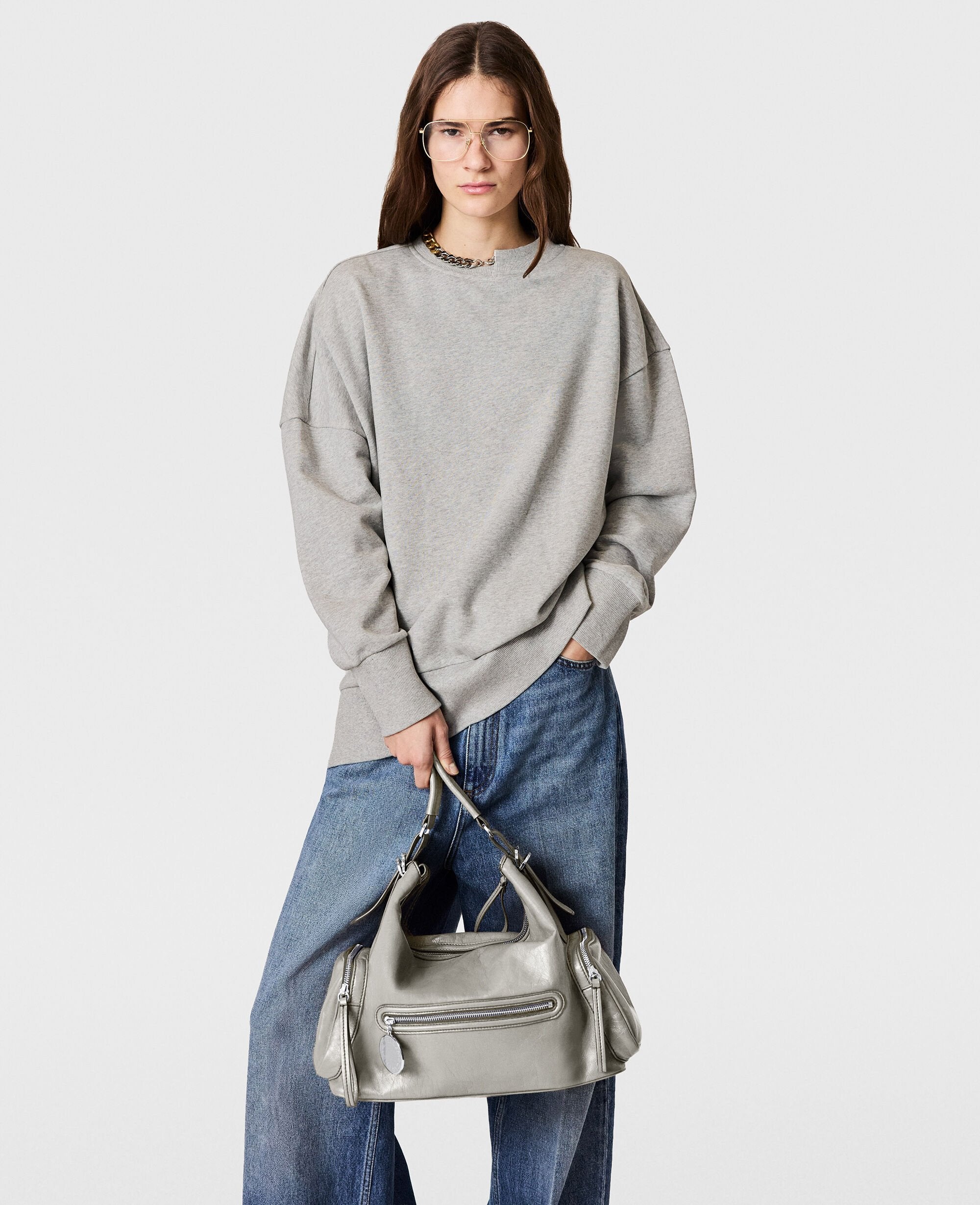 Dartmoor Cracked Patent Shoulder Bag