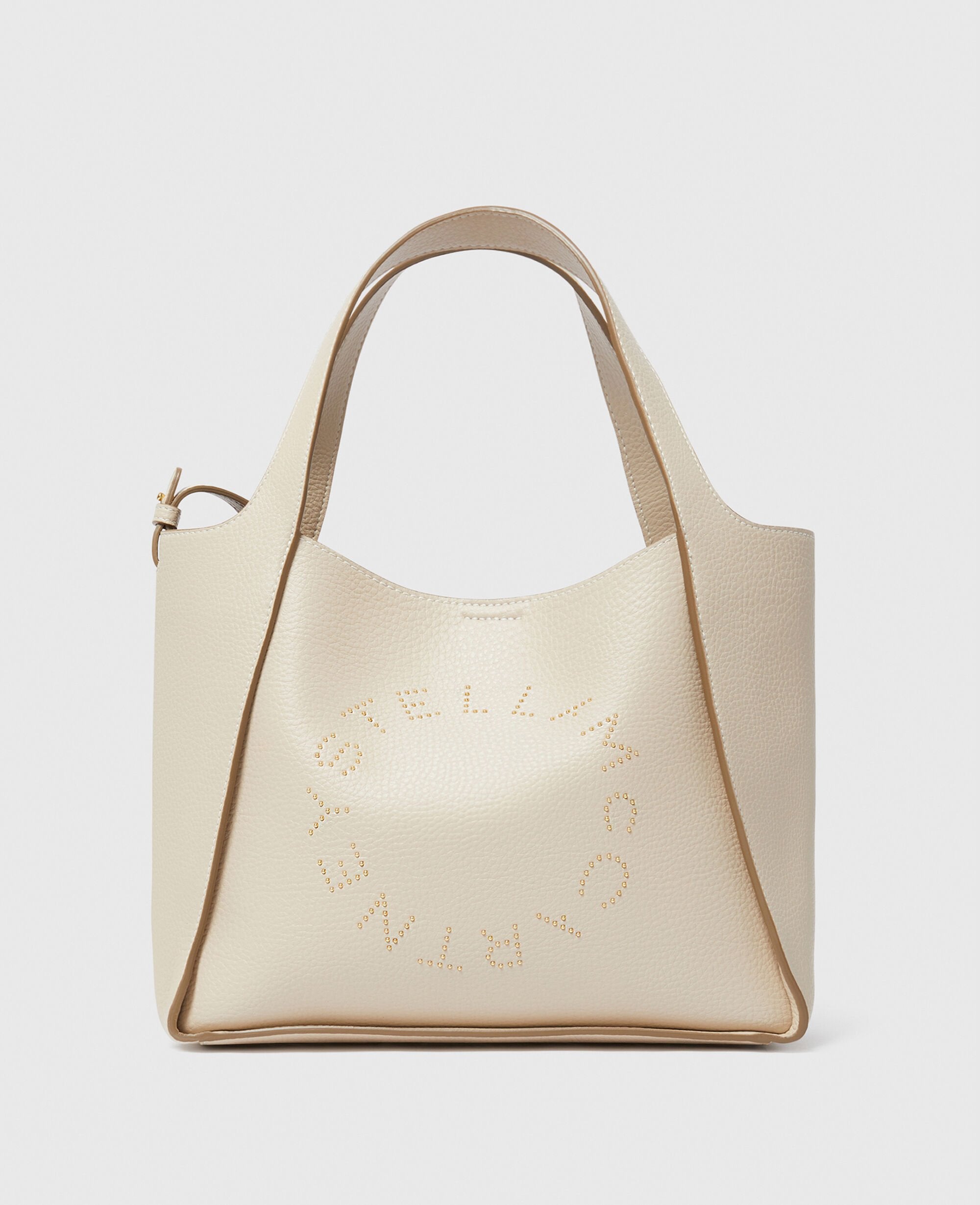 Logo Top Handle Crossbody Tote Bag