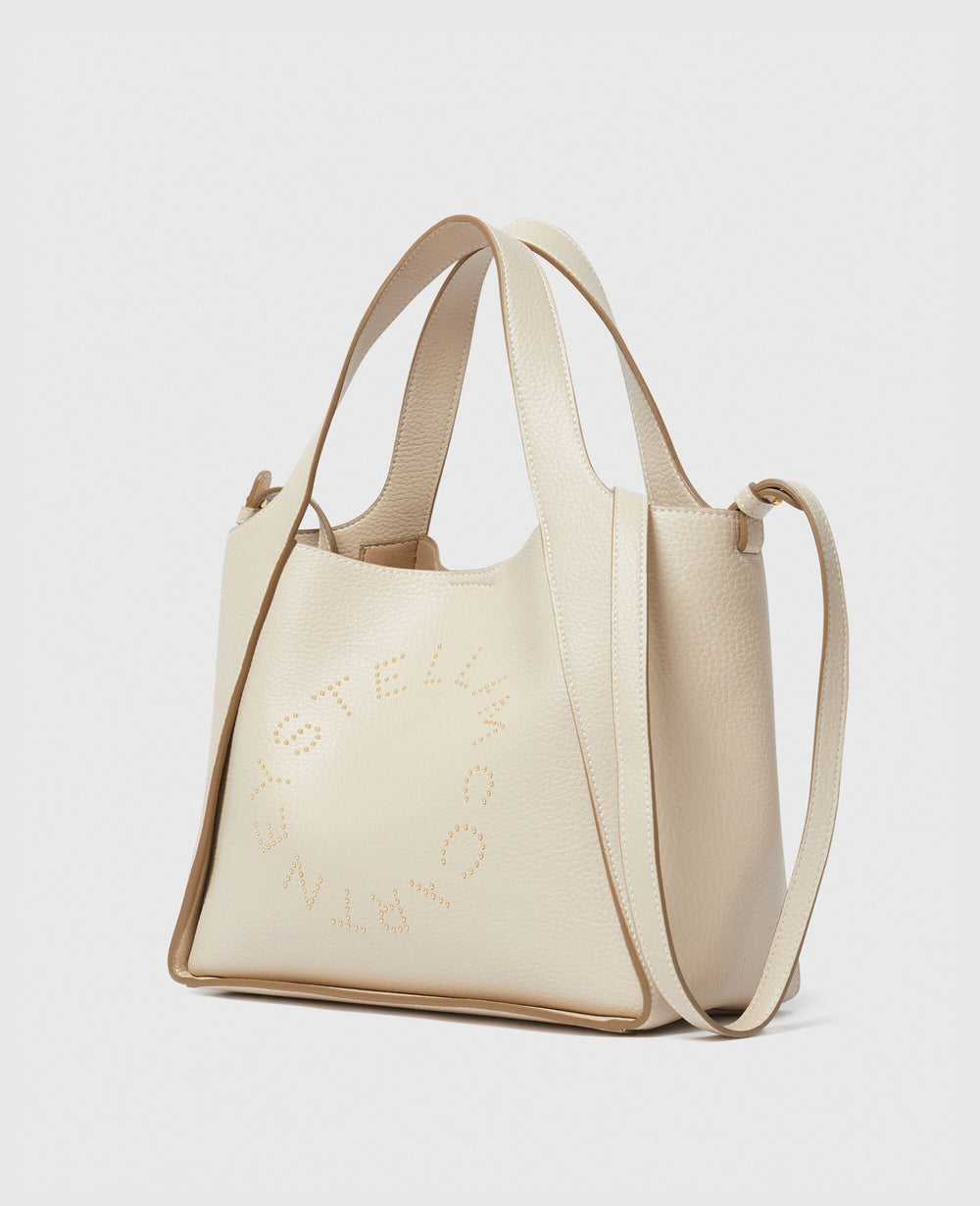 Logo Top Handle Crossbody Tote Bag