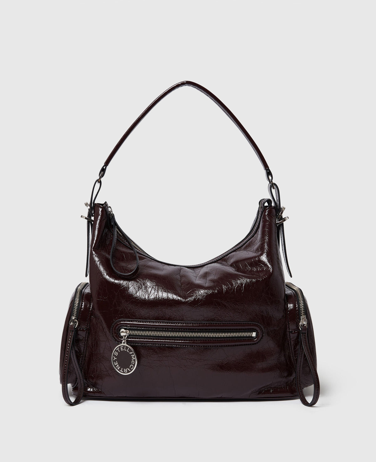 Dartmoor Cracked Patent Shoulder Bag