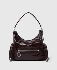 Dartmoor Cracked Patent Shoulder Bag