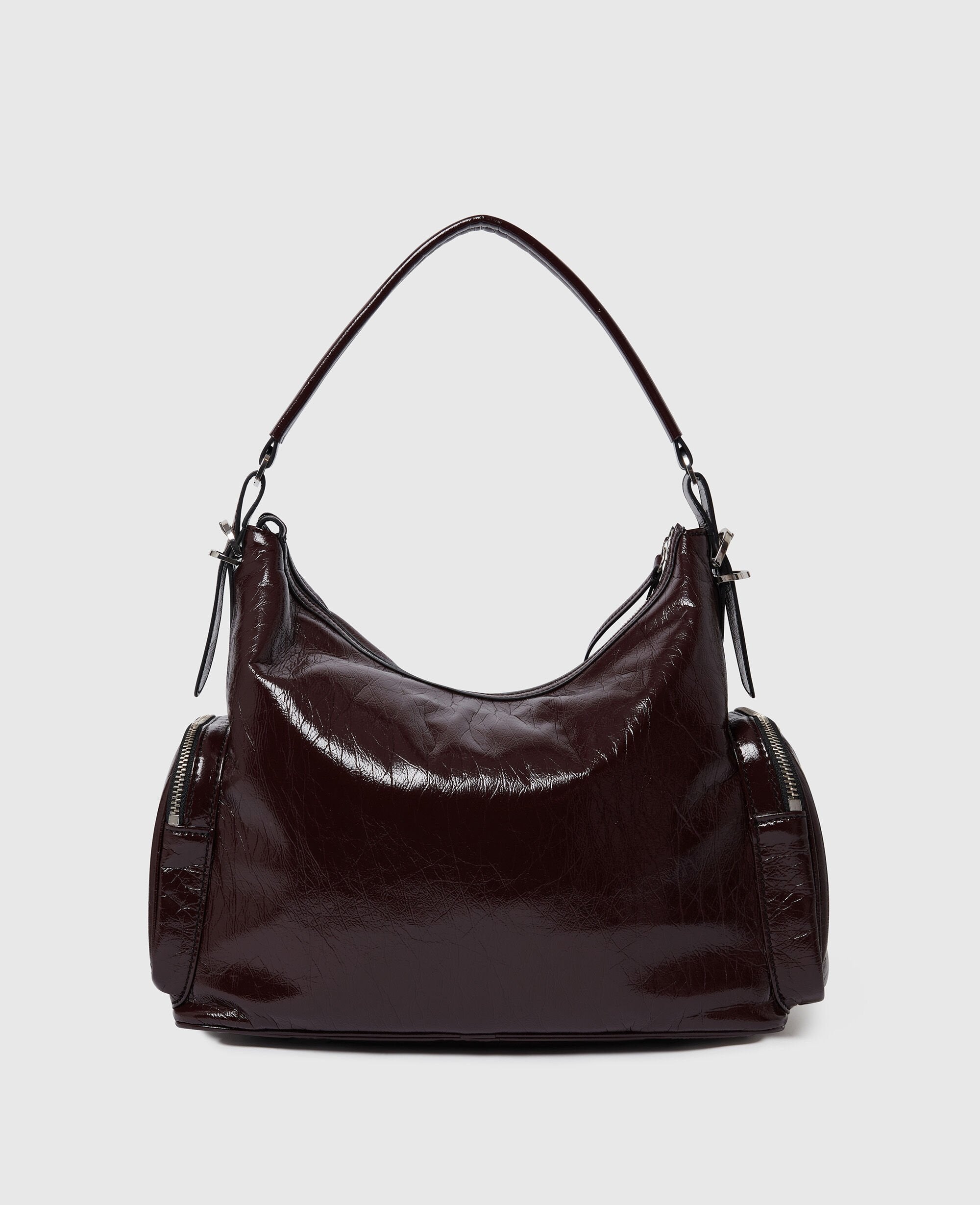 Dartmoor Cracked Patent Shoulder Bag