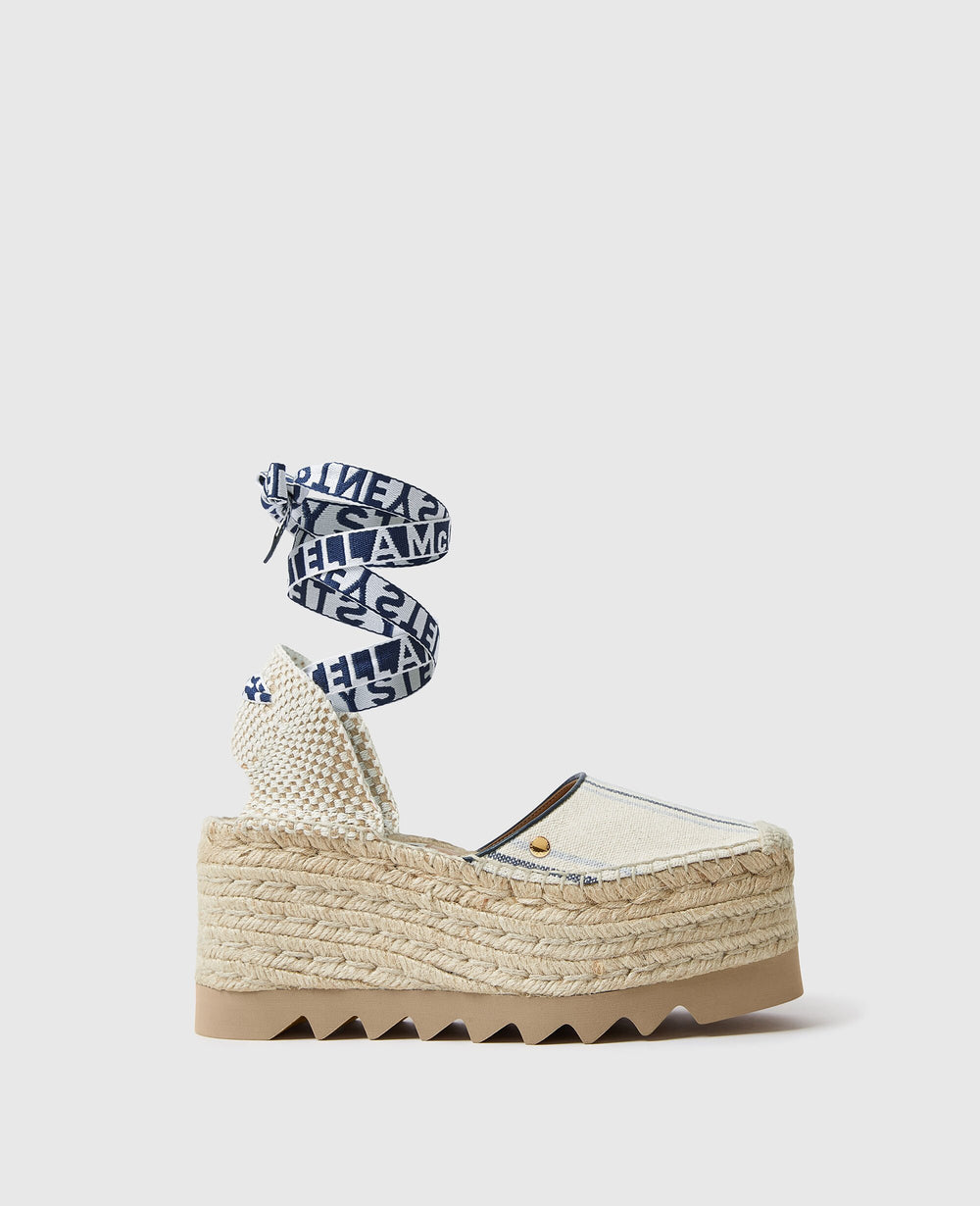 Gaia  Striped Espadrilles