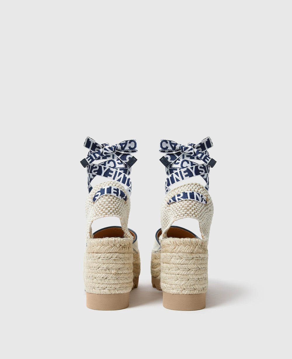 Gaia  Striped Espadrilles