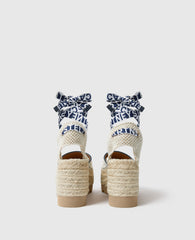 Gaia  Striped Espadrilles