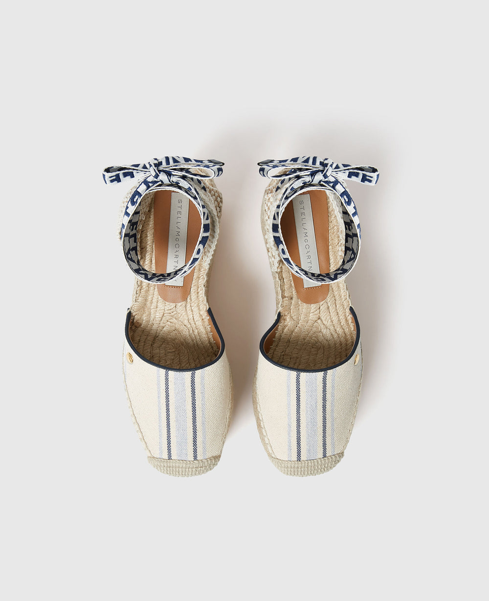 Gaia  Striped Espadrilles