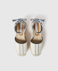 Gaia  Striped Espadrilles