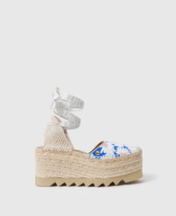 Gaia  Daisy Print  Espadrilles