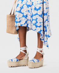 Gaia  Daisy Print  Espadrilles