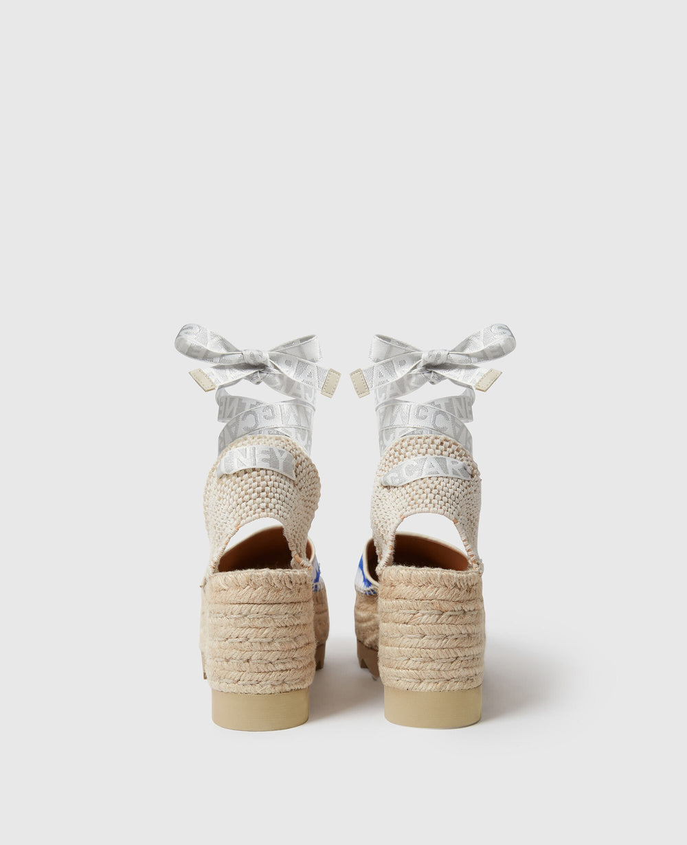 Gaia  Daisy Print  Espadrilles