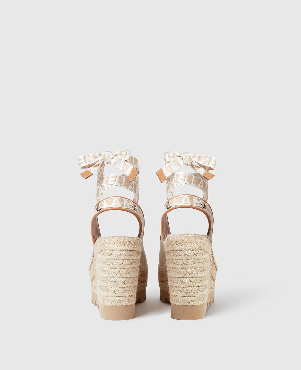 Gaia Wedge Slingback Espadrilles