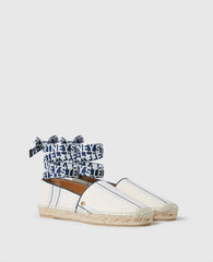 Gaia Striped Flat Espadrilles