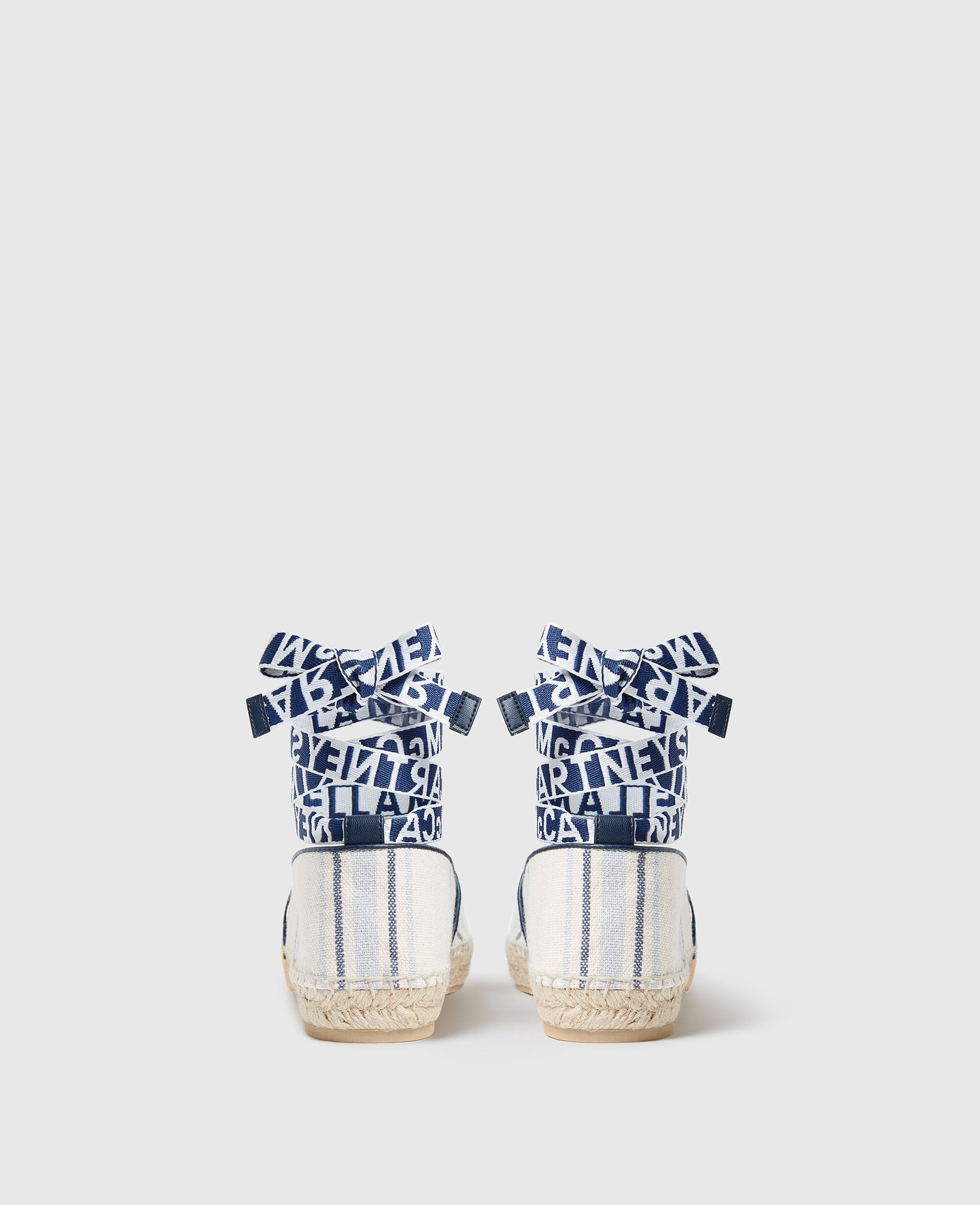 Gaia Striped Flat Espadrilles