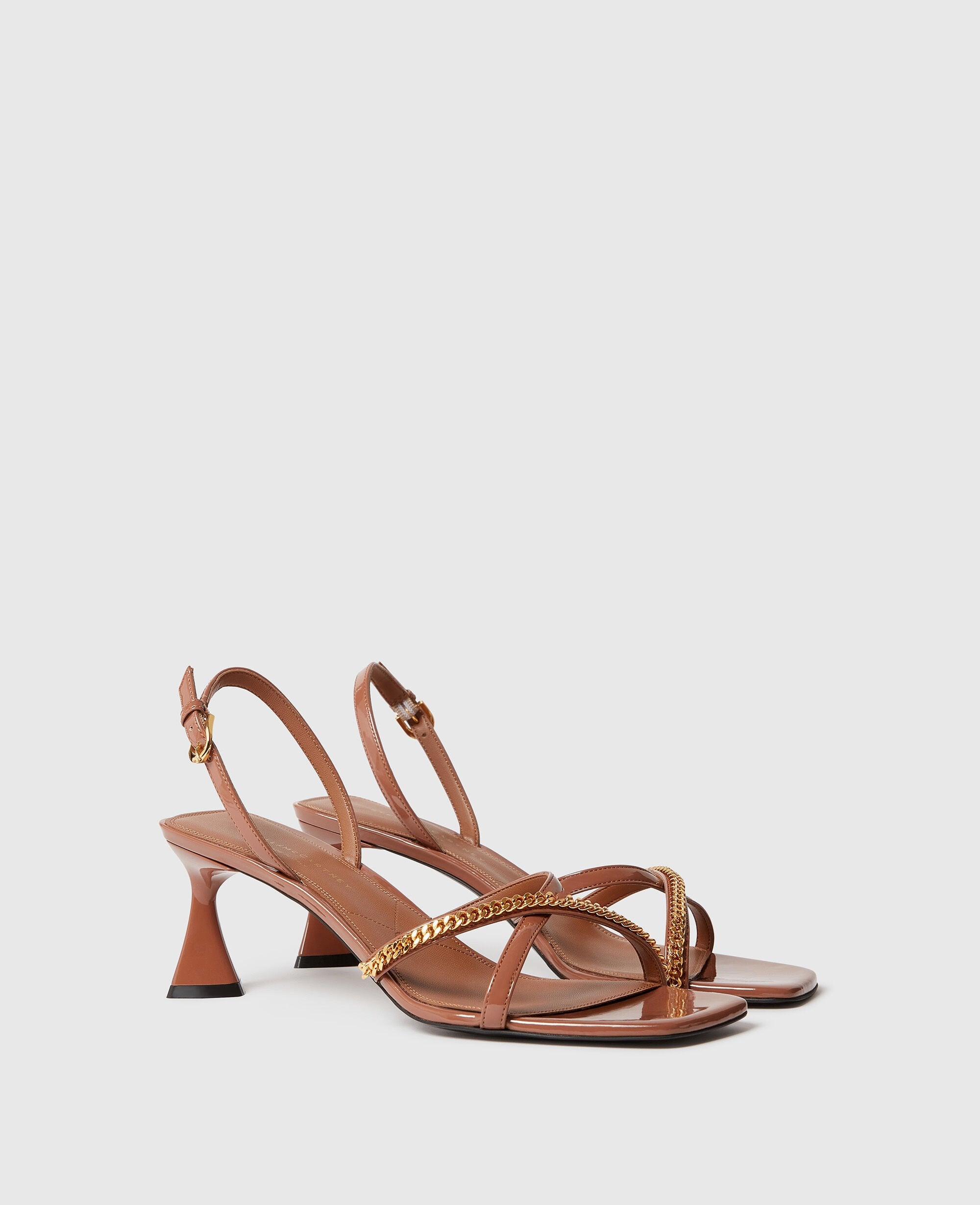Elsa Patent Kitten Heels