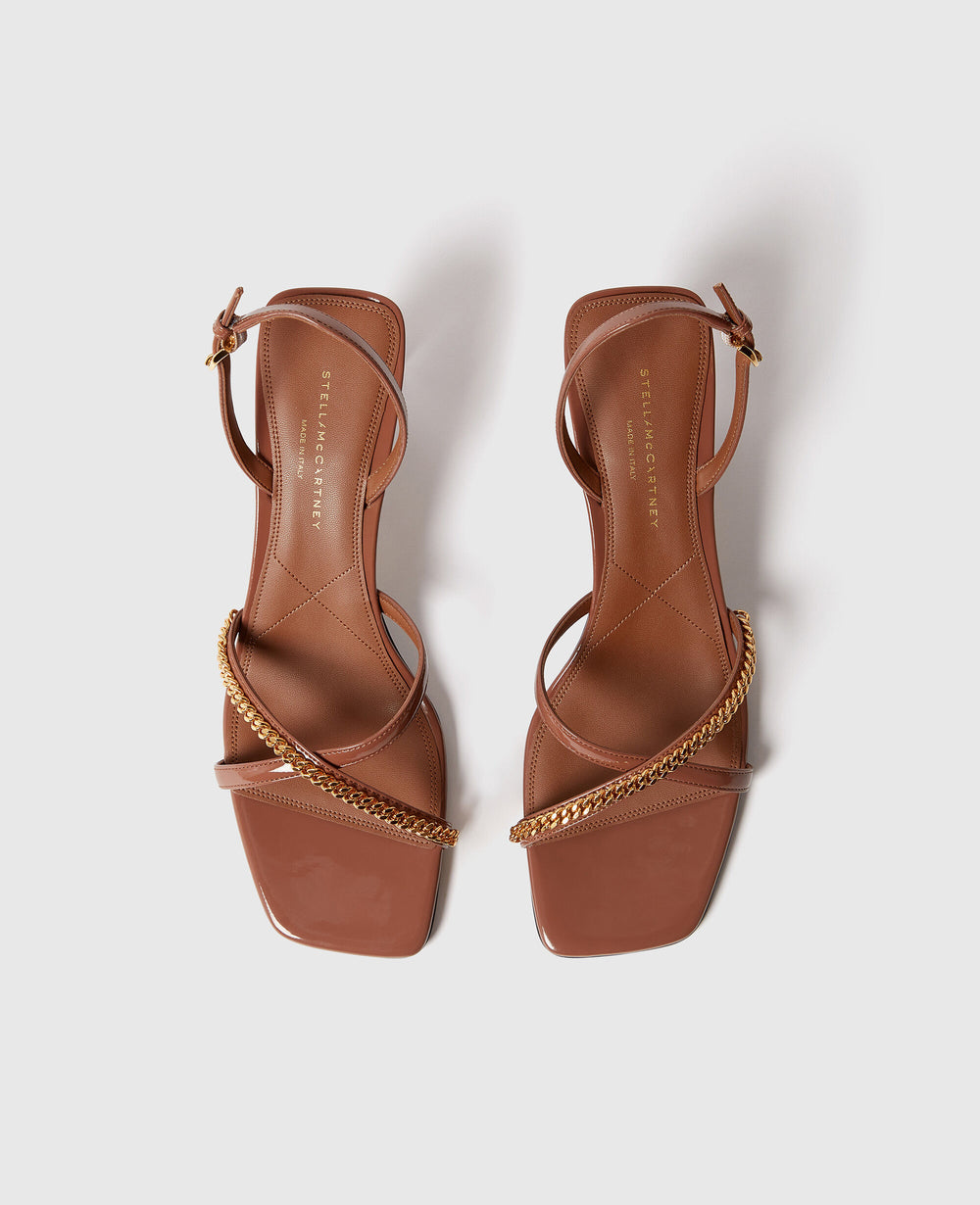 Elsa Patent Kitten Heels