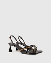 Elsa Patent Kitten Heels