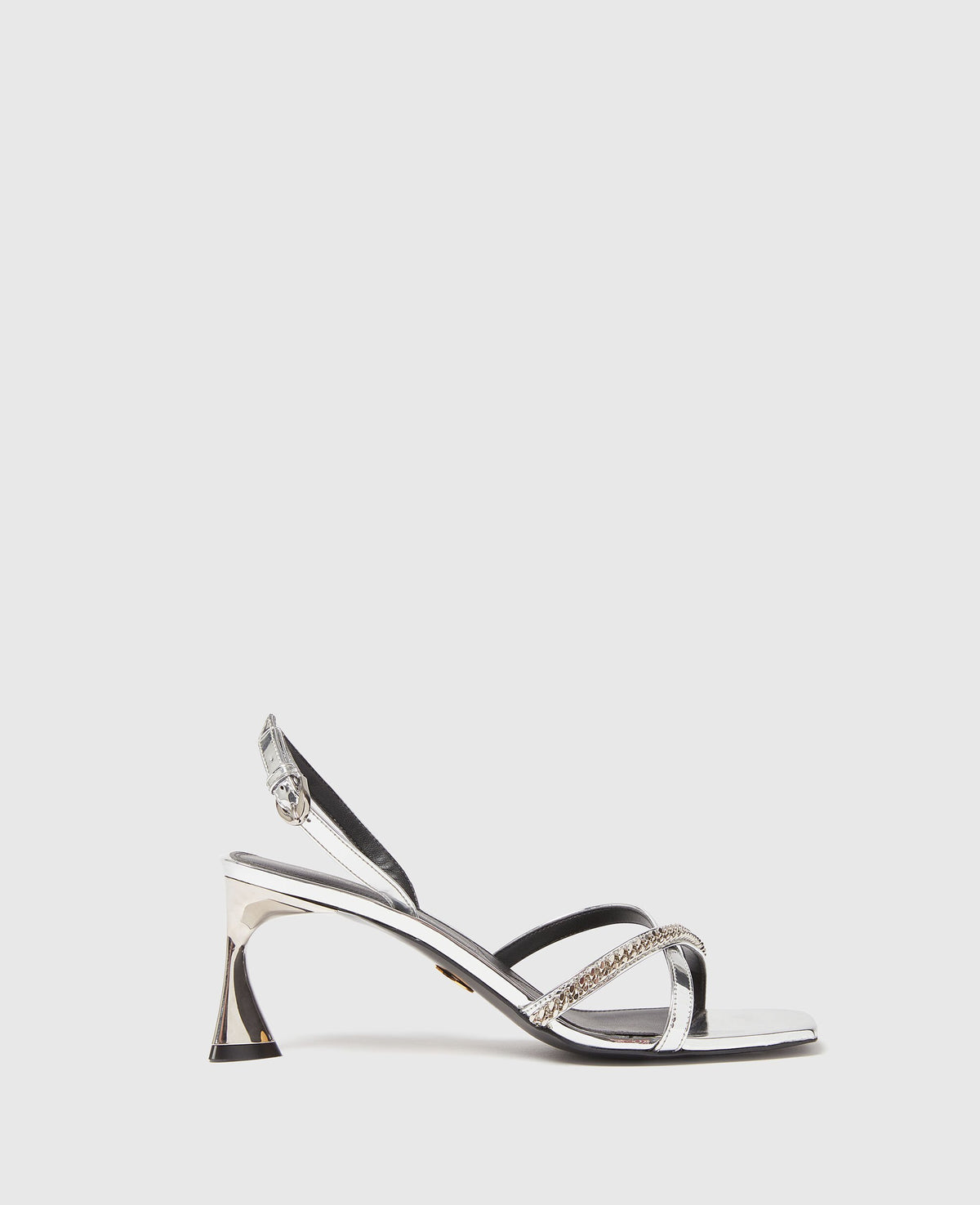 Elsa Metallic Heeled Sandals