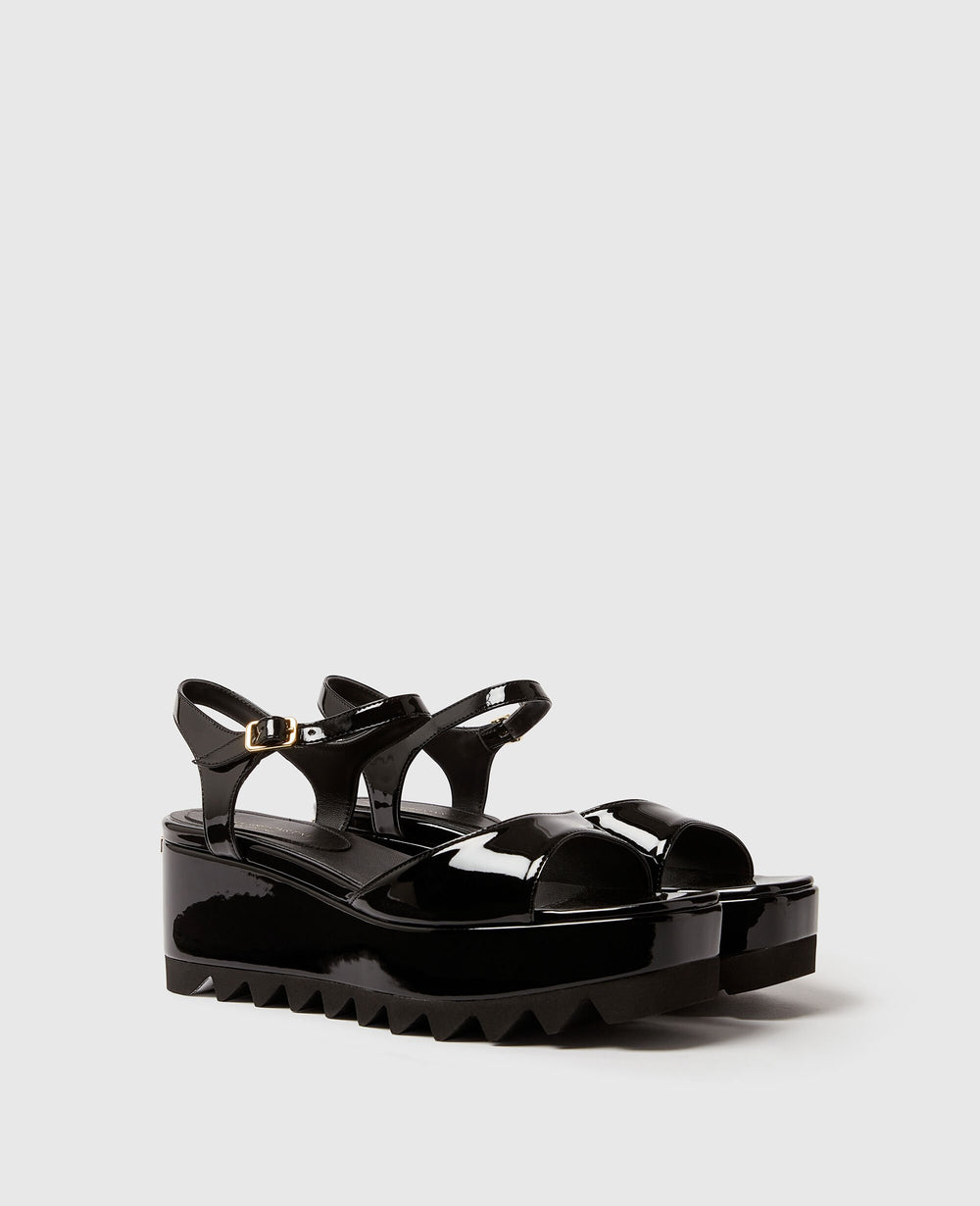 Elyse Patent Platform Sandals