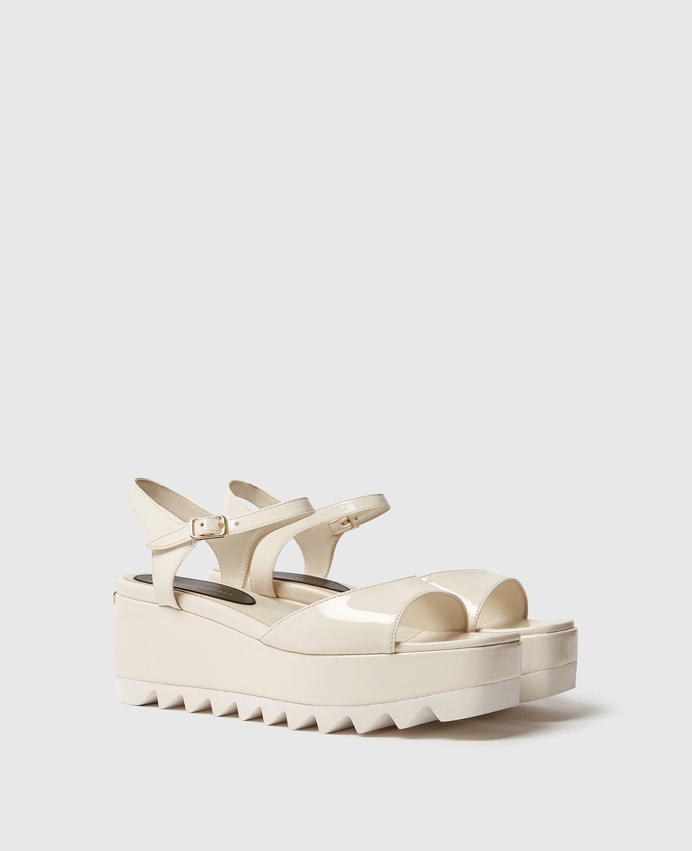 Elyse Patent Platform Sandals